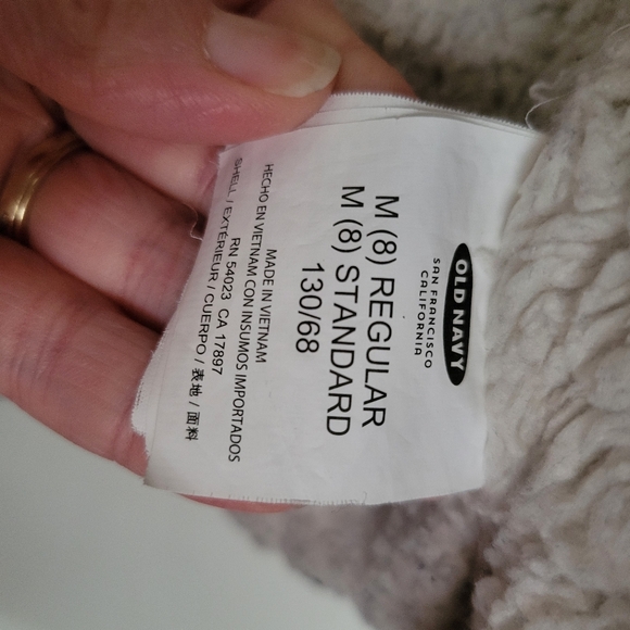 Old Navy Faux Sherpa Lined Jacket - Picture 5 of 6